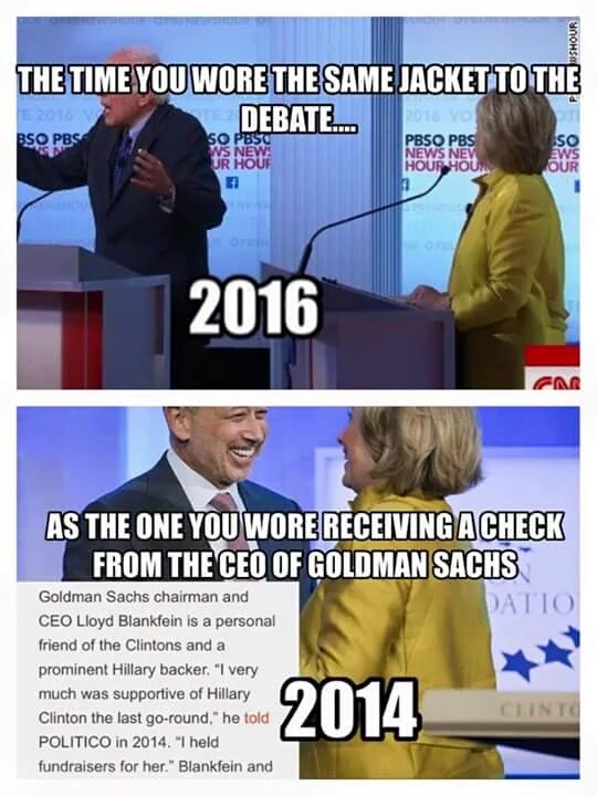 AmandaFerguson5's tweet photo. Ouch. #wardrobemalfunction #DemDebate https://t.co/iYW5EhqFt6