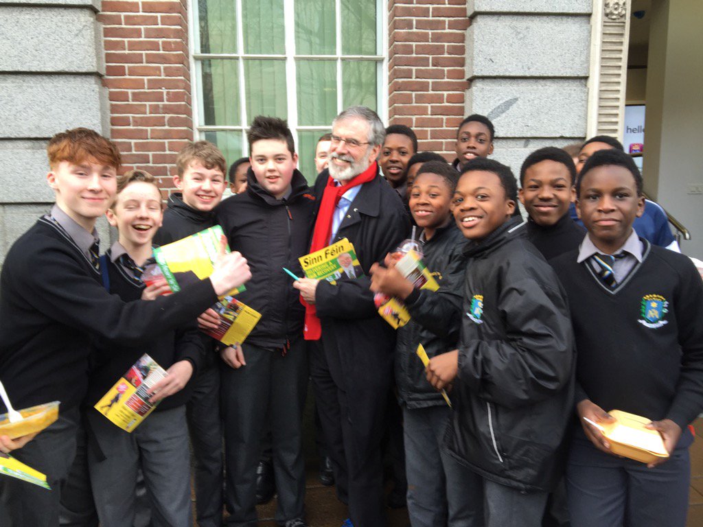 GerryAdamsSF's tweet photo. 2 Young 2 vote. But it's only a matter of time. https://t.co/y3MhuZepac