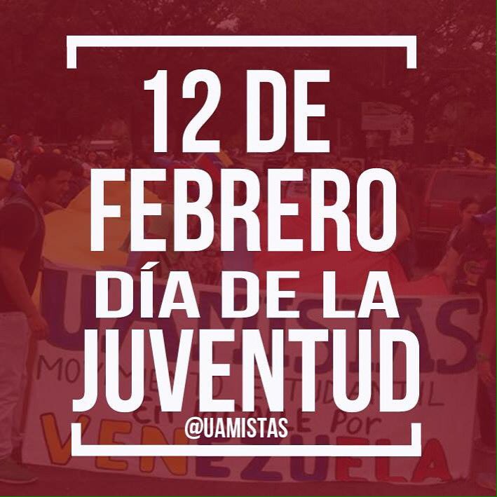UAMista's tweet photo. El Espíritu joven de los Estudiantes Venezolanos nos llevará a conquistar la Libertad de nuestra amada Venezuela. https://t.co/1nROfywVSm