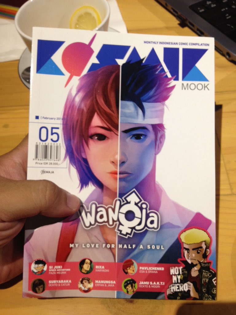 GILAAAA !! panel terakhir <a href="/KomikManungsa/">Manungsa</a> di <a href="/kosmiknetwork/">KOSMIK</a> Vol. 5 ini bener2 GILA !! gokil lah om <a href="/erufan/">Erufan</a> !!!