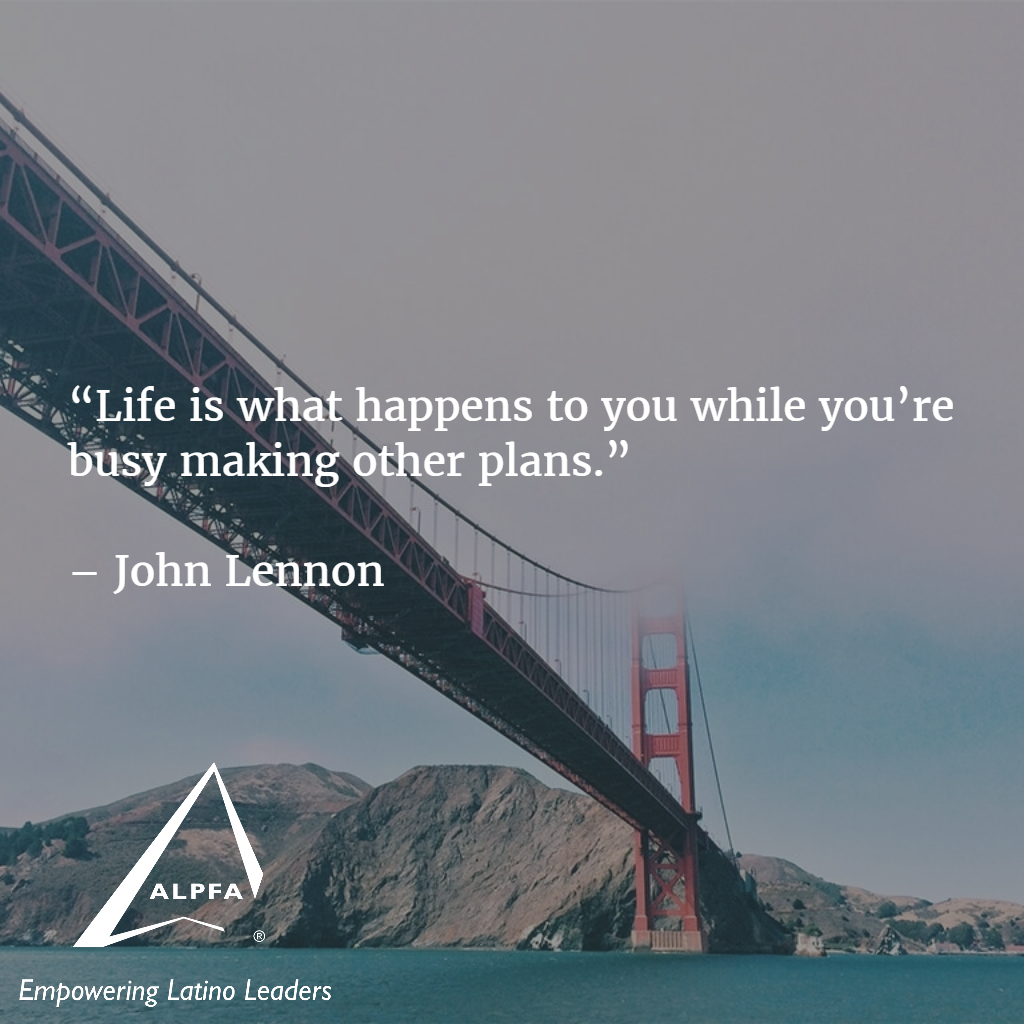 JoeFrankieiii's tweet image. "Life is what happens to you while you’re busy making other plans.” – John Lennon #ALPFA #KeepItReal