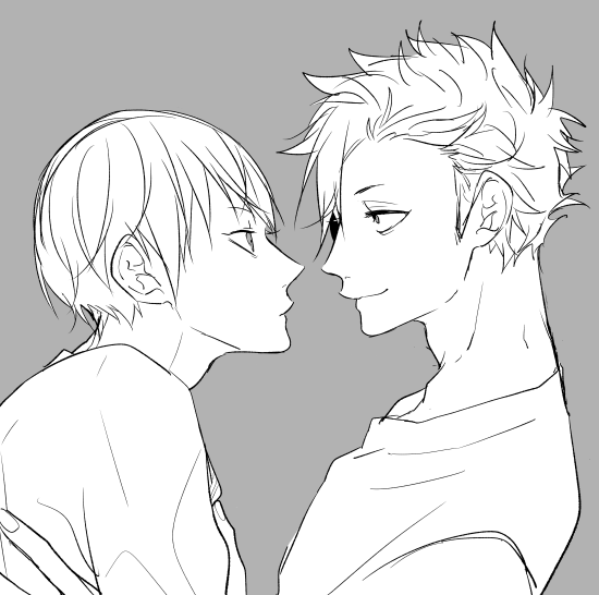 黒尾と影山 