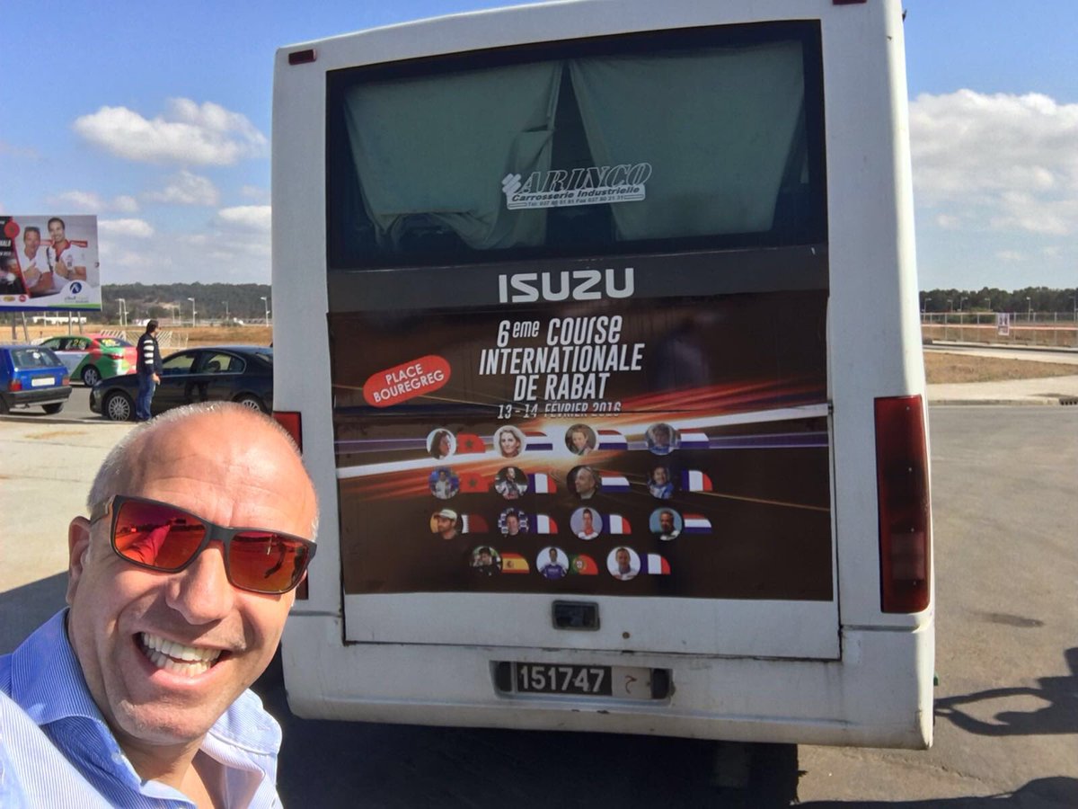 We have arrived🇲🇦 #Rabat👍🏻 Thanks <a href="/MBennaniRacing/">Mehdi Bennani</a>! Demo races this weekend ☀️