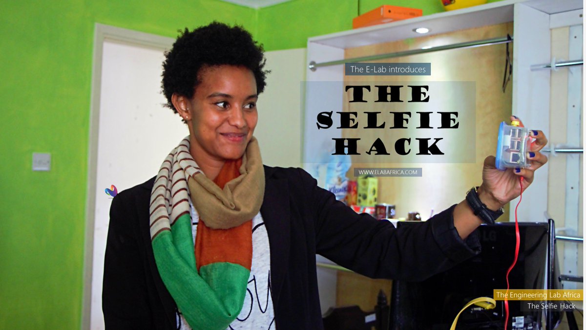 EngLabAfrica's tweet photo. #Selfiehack makeshift point and shoot camera with a #raspberrypi and of course @TeamKano https://t.co/07yZmxMFFH