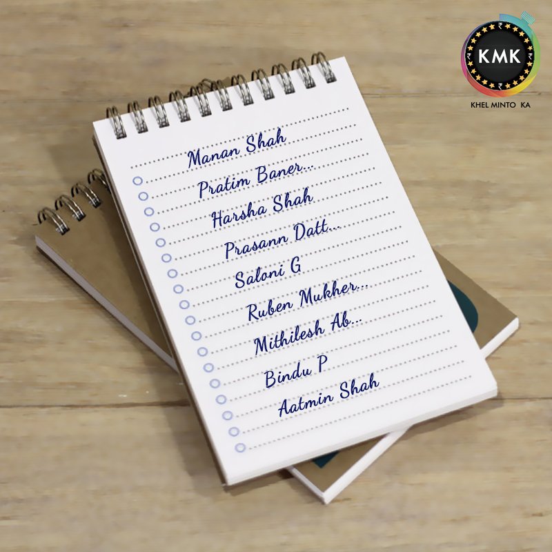 KhelMintoKa's tweet photo. Congratulations to our other 9 Contestants who have won themselves Rs.1000! #KMK #WeeklyFinale https://t.co/uimgtEcnq2