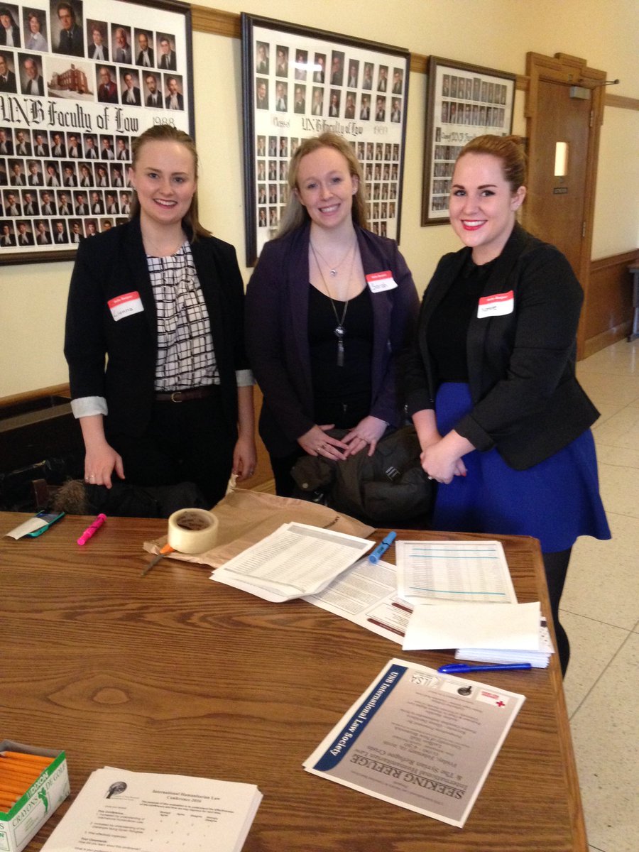 UNB_ILS's tweet photo. Awaiting our delegates here @UNBLaw for our 10th annual #UNBIHL conference starting at 11! https://t.co/j9UAieiYpD