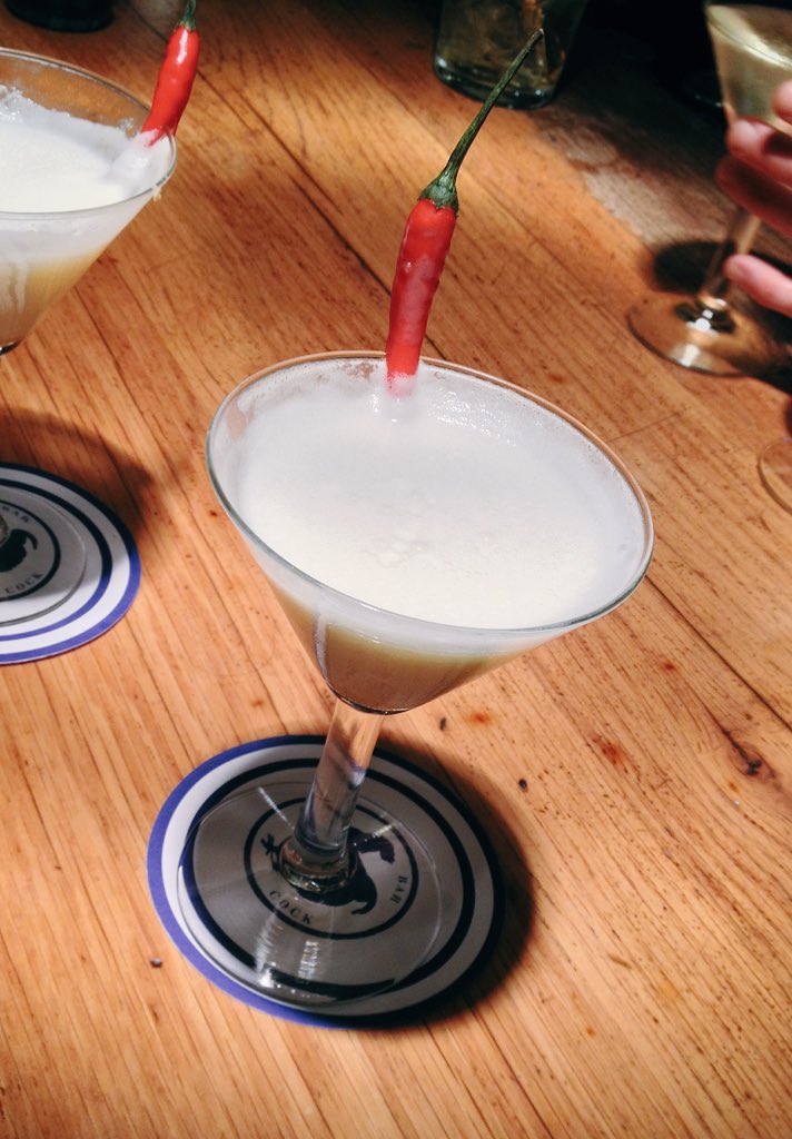 'Eurasia', by Javier Rufo <a href="/BarCockMadrid/">Bar Cock Madrid</a>. Visual, aroma a curry y regusto de chile. Back 2 Bangkok #TheArtRoomBombay