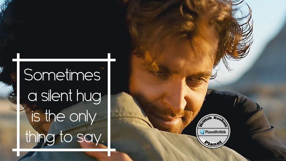 PlanetHrithik's tweet photo. Sometimes a silent hug is the only thing to say. -Robert Brault
Happy Hug Day! #HugDay #hugday2016 #HrithikRoshan https://t.co/8k4WttIy88