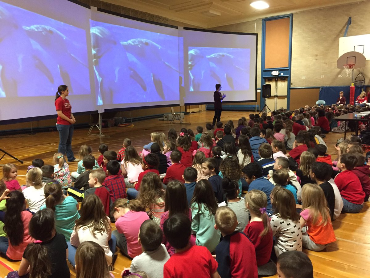 We are enjoying an assembly about how to be a good friend!