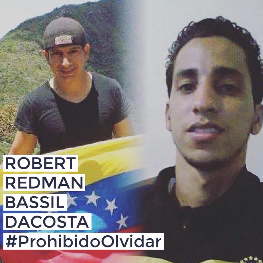 UAMista's tweet photo. Robert y Bassil Siempre los recordaremos, cada día estamos más cerca de una Venezuela Libre! https://t.co/yL9YcIUZLB