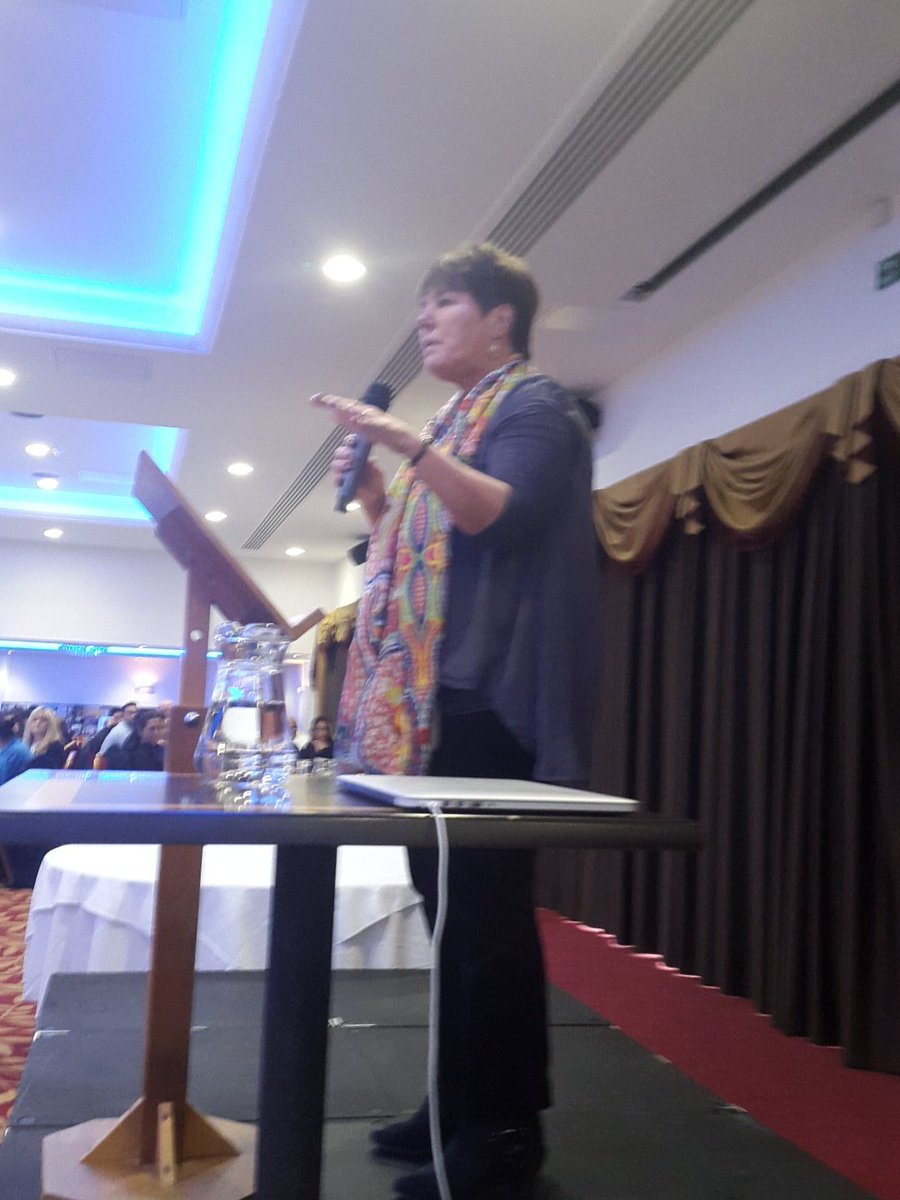 jbrownlie's tweet photo. Sue Blows closing  today's conference.  A hugely successful day.  #redbridges https://t.co/jicKZ5rZeg
