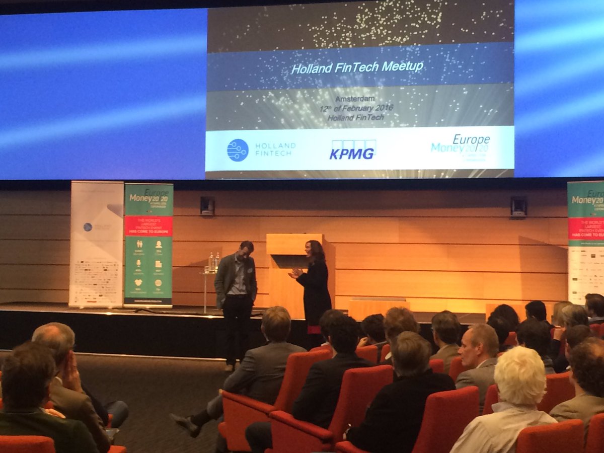 HollandFinTech's tweet image. Opening of the Meetup by @donginsel and @KPMG_NL #HFmeetup