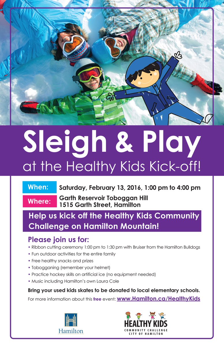 FredEisenberger's tweet photo. Join us SATURDAY as we kick off the Healthy Kids Community Challenge! https://t.co/QsQIEtsnY7 #HealthyKidsON https://t.co/Xrcl38P7Zi