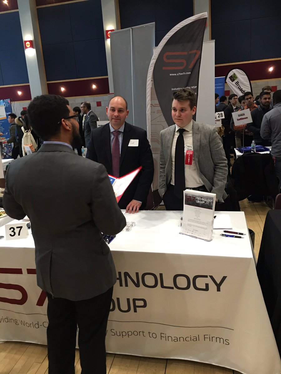 S7tech's tweet image. S7 was recruiting at Stony Brook University yesterday. We&apos;re hiring! #sysadmin #sysengineer  #IT #techjobs