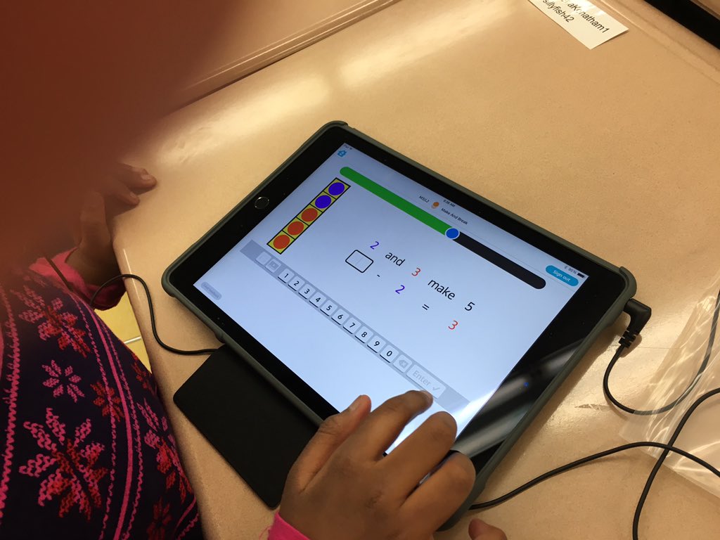 KariAddington's tweet photo. Third grade is getting started with Zearn for math #Fales #EurekaMath #ipadpower https://t.co/0wHhV3iIDy