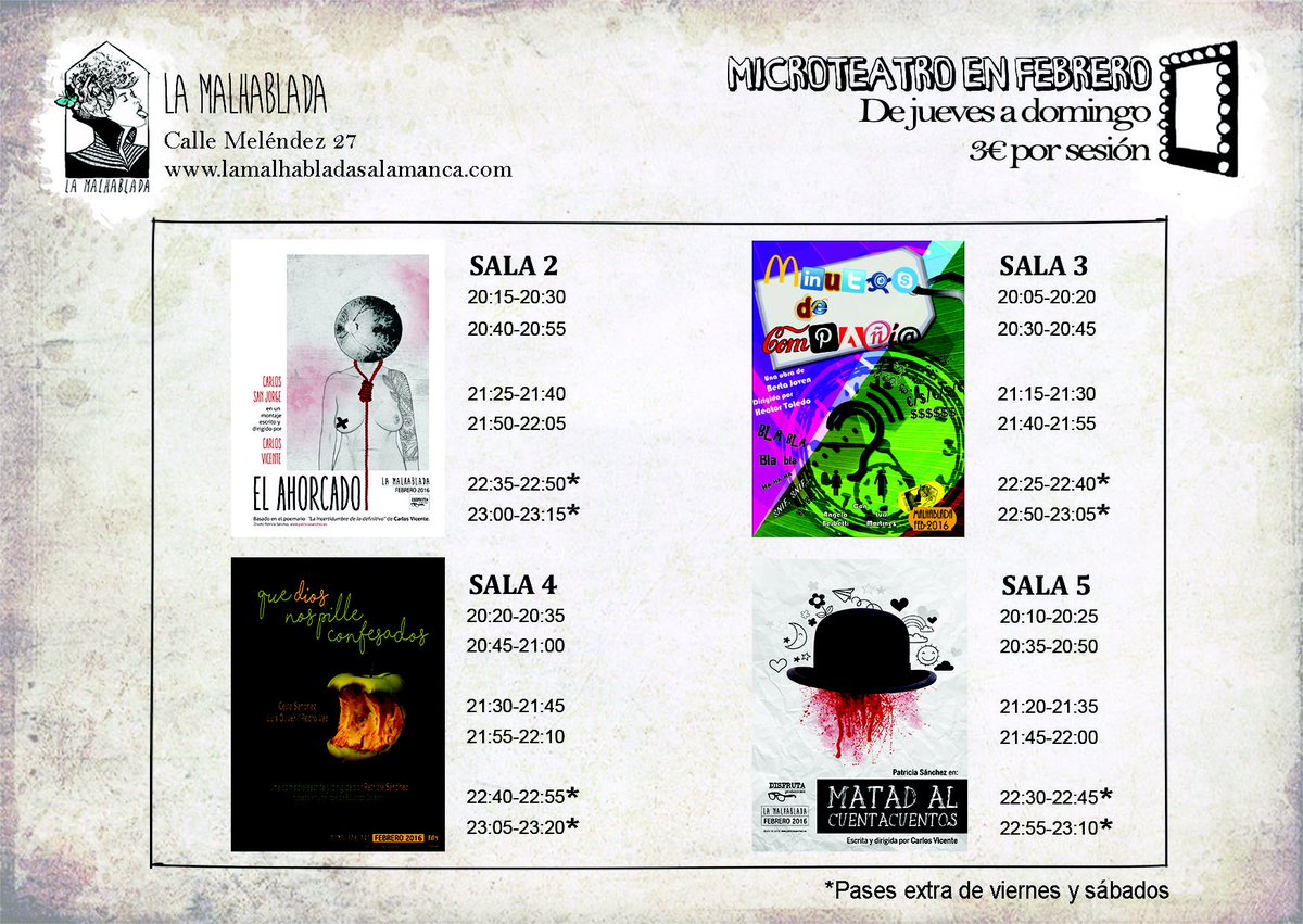 LaMalhablada_'s tweet photo. lo sabemos, con lluvia no hay ganas de nada. ¿Por qué no pruebas a sacarle partido? enciérrate a ver #Microteatro https://t.co/AIMnkuOLTC