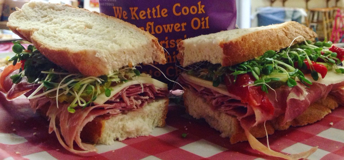 It’s finally Friday and we’re celebrating with our Prosciutto special! #UVA