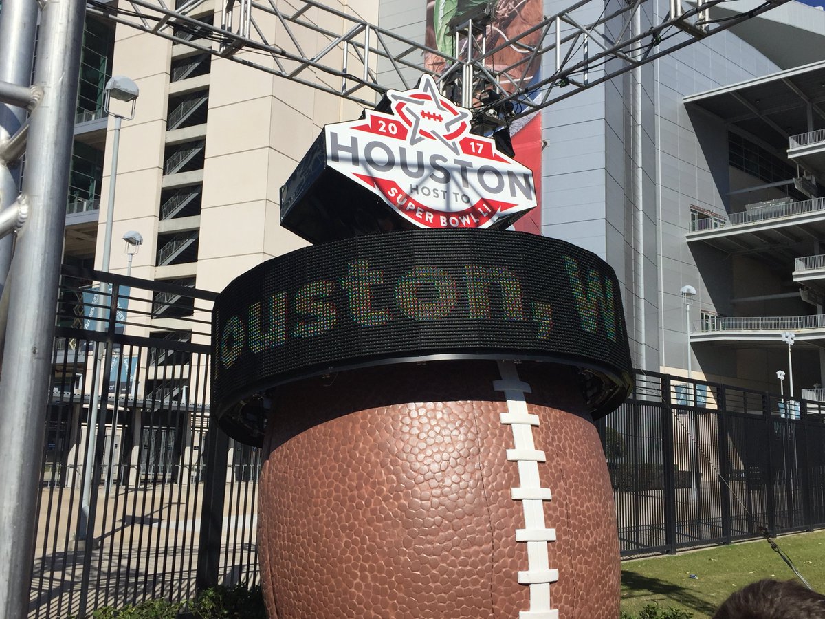 HoustonTexans's tweet photo. ICYMI: Houston's on the clock for #SBLI

"This is our opportunity to showcase the city."

🎥 https://t.co/Kyzp9UIu8a https://t.co/wCHOrdPwPl