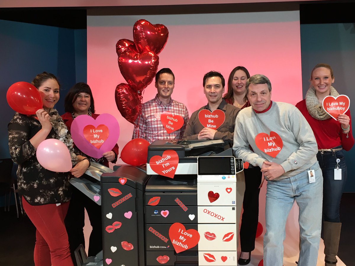 LMT305's tweet photo. It's all about our bizhub! #bizhubLove  @KonicaMinoltaUS https://t.co/Wem7tQP1gG