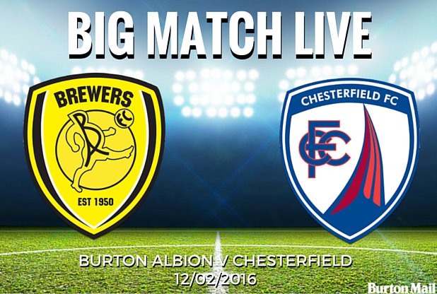 BurtonMailSport's tweet photo. Big game tonight - follow all the action from #BAFC v #Spireites with our blog https://t.co/d8wapCclmW https://t.co/wTX17OpRgw