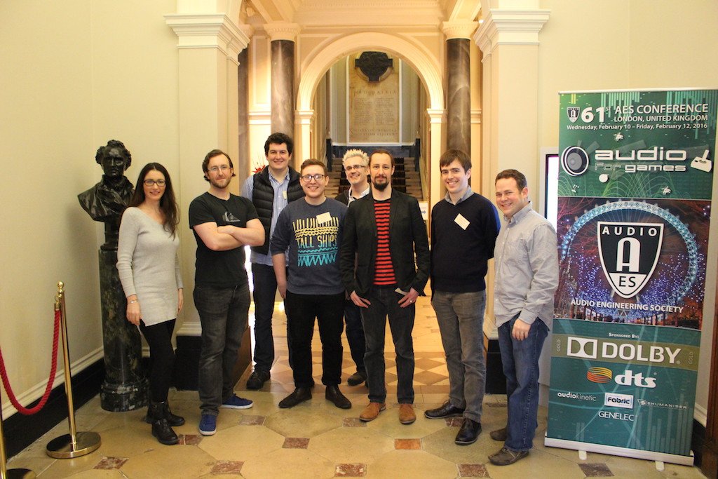 AES Audio for Games tweet media