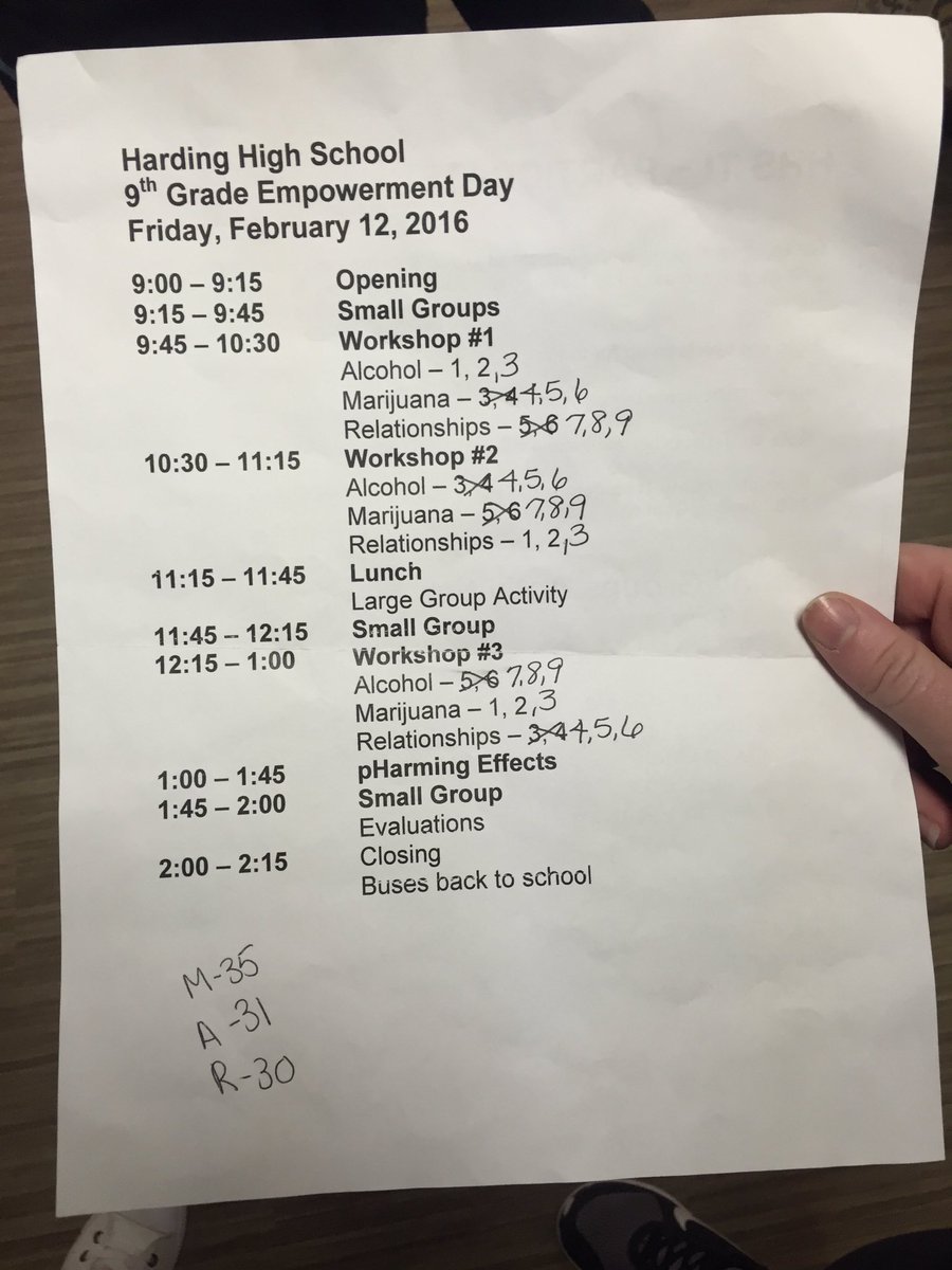 MarionHardingTI's tweet photo. Some staff studying our schedule for the day!! https://t.co/aHWyTwaQwc