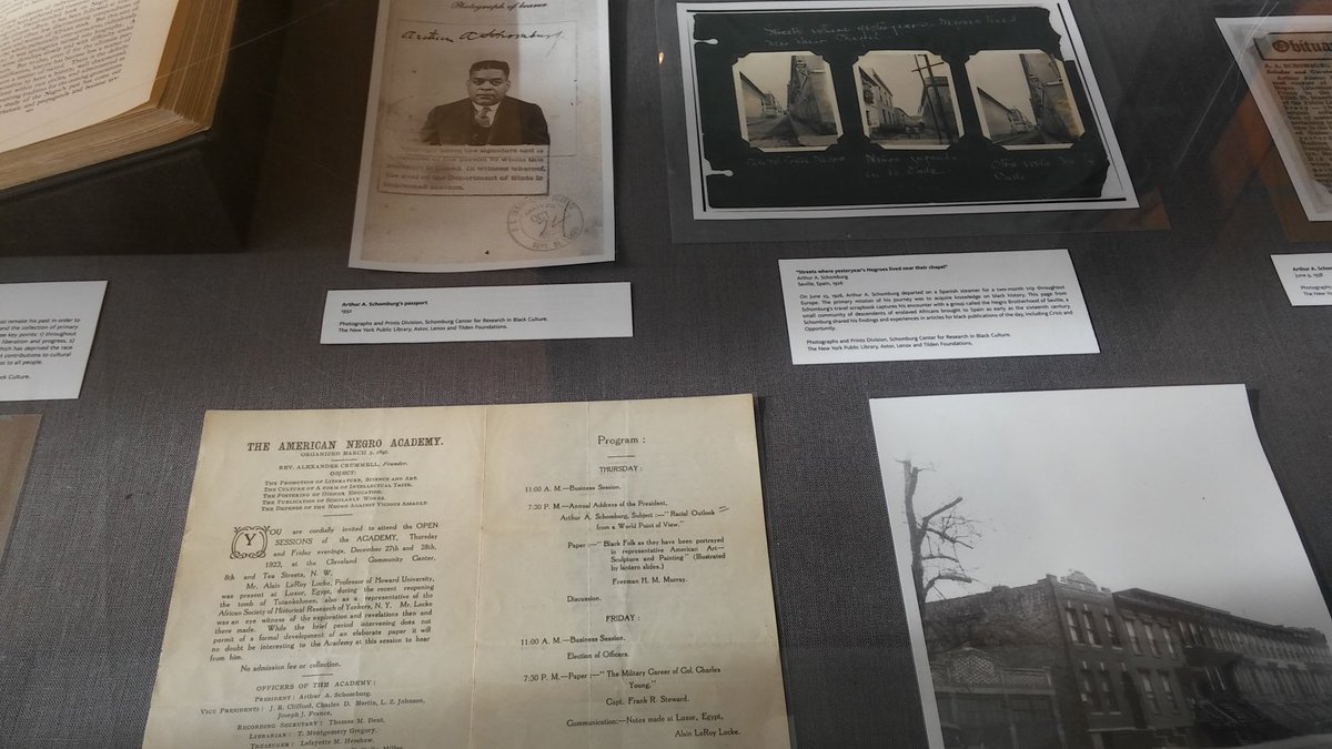 SchomburgCenter's tweet photo. Have you seen our newest exhibition, Digging Up the Past, celebrating Arturo Schomburg? https://t.co/2FCCWvYMnx