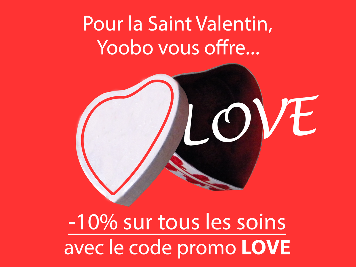 Yooboteam's tweet photo. Avec le code promo LOVE profitez de -10% sur tous les #soins sur https://t.co/VjTf9ExpjD ! #beauté #SaintValentin https://t.co/RiiJEISeJN