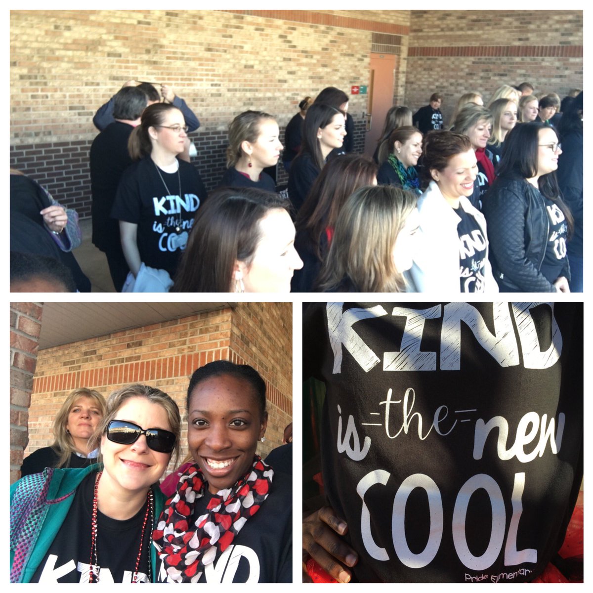 Omg! Every teacher <a href="/PrideLionsVCS/">Pride Elementary</a> received a Kind is the New Cool Shirt! Check out the cool <a href="/susiezevallos/">susie zevallos</a> #vcspln 😎