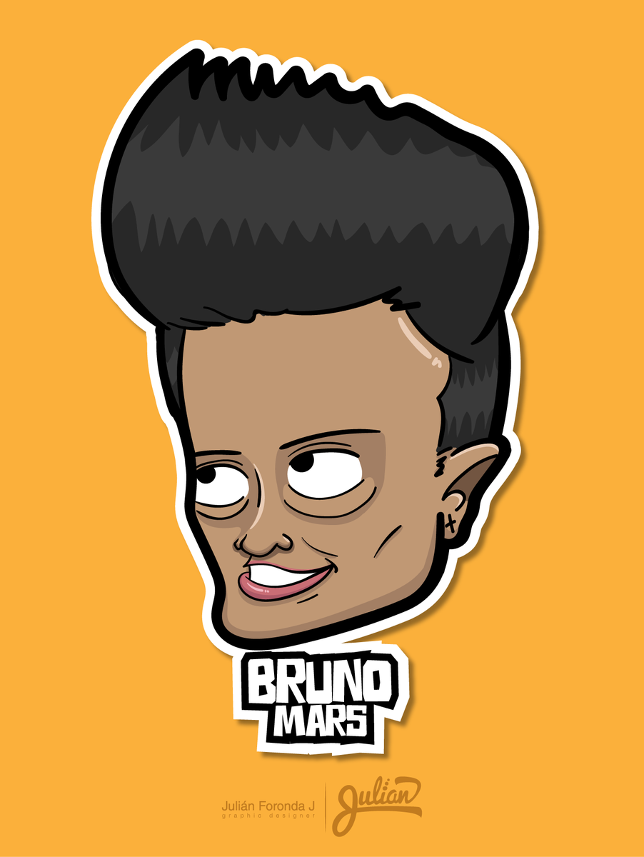 JulianForondaJ's tweet photo. @BrunoMars  @BrunoMars Mars Cartoon By: Julian @JulianForondaJ  !!!! https://t.co/piFoO35Kan