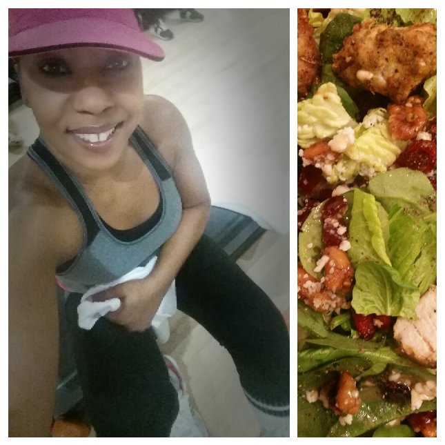 michellepgold1's tweet photo. @2016Determined #strength #training #squats #Step #Doubleportion #mixedgreensalad #dinner #mylifestyle https://t.co/UmnARMcHru