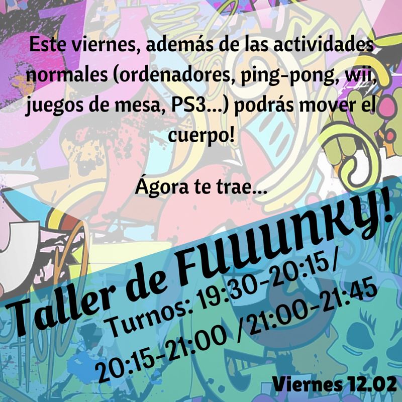 ¿Sin plan para esta tarde? Apúntate!