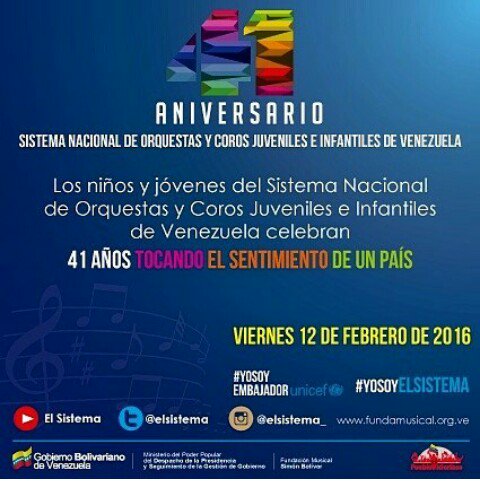 PSBIribarren's tweet image. Felicidades @elsistema #YoSoyElSistema
