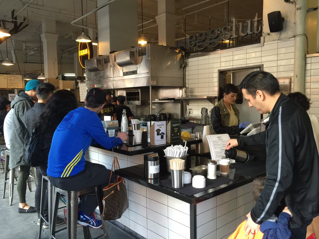 ckareti's tweet image. Eggslut@ Grand Central Market LA. Amazing! #Coddled Eggs