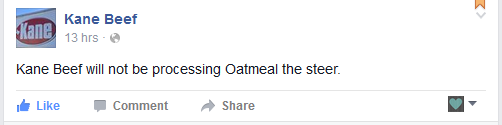 mjroyeleven11's tweet image. There Is Renewed #Hope That @RowdyGirlRanch Can #SaveOatmeal !! It May Just Be A #HappyValentinesDay Afterall