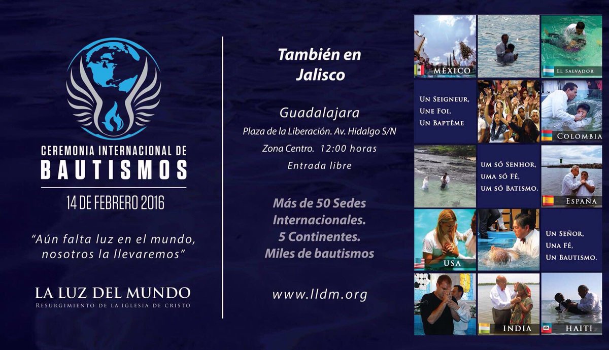 Jaazz10Lopez's tweet photo. Sea un evento muy hermoso. #LdmBautismos #LaLuzdelMundo https://t.co/tyxGw0tHtv