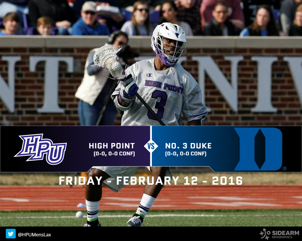 HPUMensLax's tweet photo. The wait is over! It's GAMEDAY! https://t.co/6g5GrAS4Id