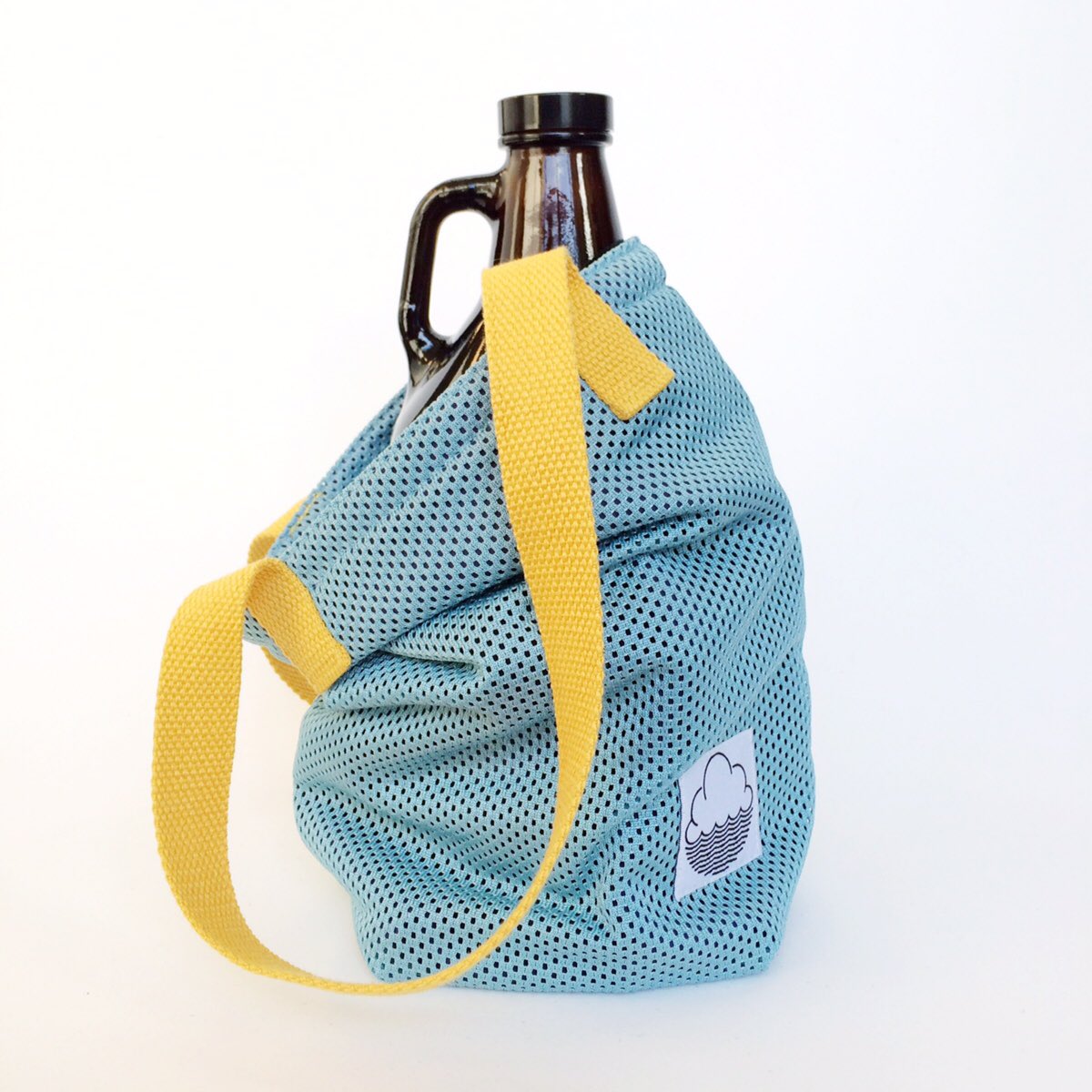 Coming soon, ltd edition growler bags (also great for 5x330ml or 2x750ml bottles). Hand made in LDN by <a href="/anna_beam/">Anna Beam</a>.