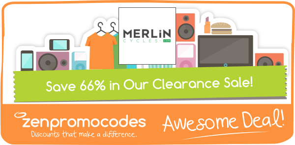 zenpromocodes's tweet image. #MerlinCycles #DiscountDeal Save 66% in Our Clearance Sale! bit.ly/1TcYdDJ