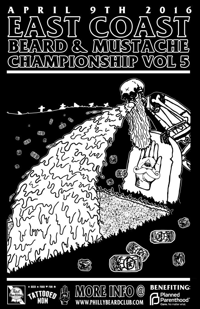 JUST ANNOUNCED -- East Coast Beard &amp; Mustache Championship Vol 5 on Apr 9! On sale at 12PM: cncrt.ly/9rD