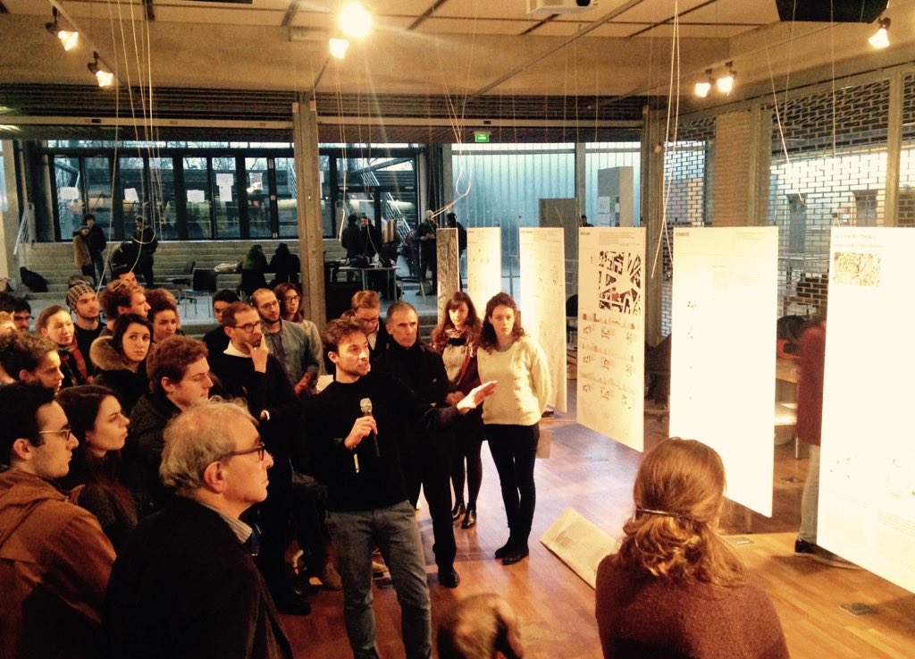 ateliergeorges's tweet photo. Georges et les étudiants de #Ensapb #Ensavt imaginent la place Croix-de-Chavaux #Montreuil à l'heure du Grand Paris https://t.co/GrSLFHNEMJ