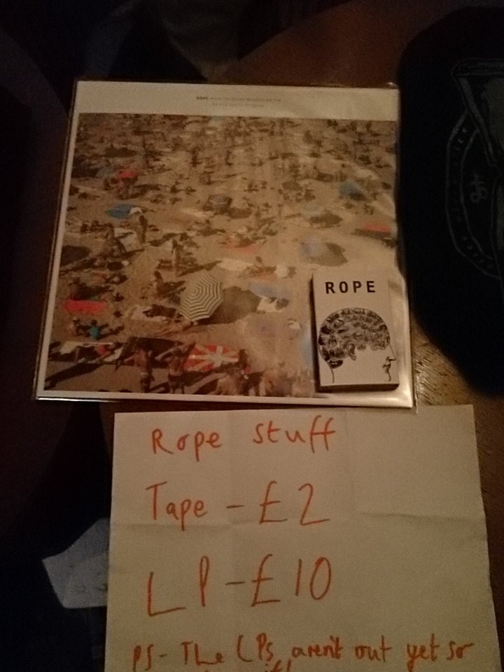 In Brighton, with records. Super stoked to finally see these.