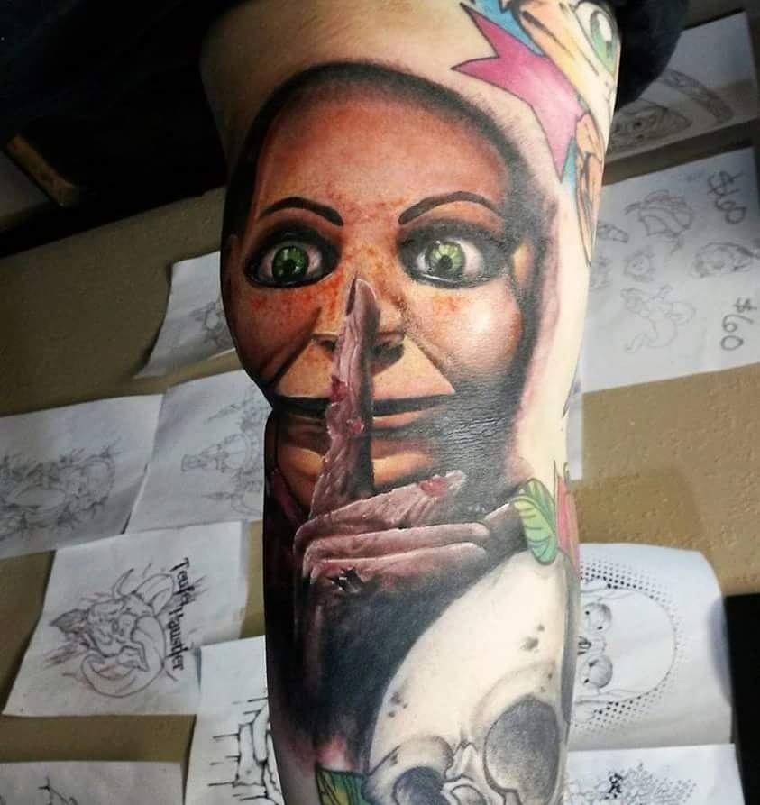 SB_BodyArts's tweet photo. Dead silence piece Jamie knocked out the other day!
#sbbodyarts #okctattoo #comegetinked #tattoosbyjamie https://t.co/Sd7e95l92O
