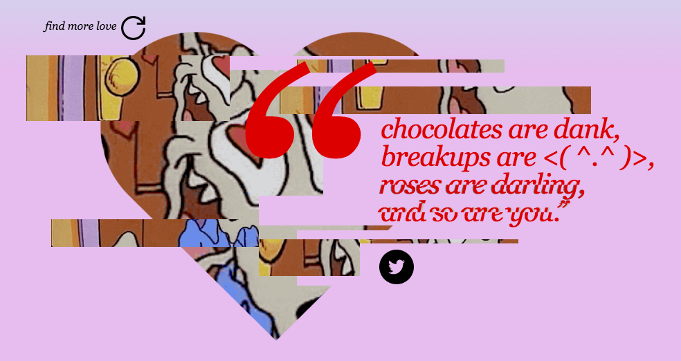 WeAreBarbarian's tweet photo. Need some last-minute Valentine's Day ideas? Try a love poem: https://t.co/zAfcTsfJWy #rosesareviral #valentinesDay https://t.co/DbU9eKfddS