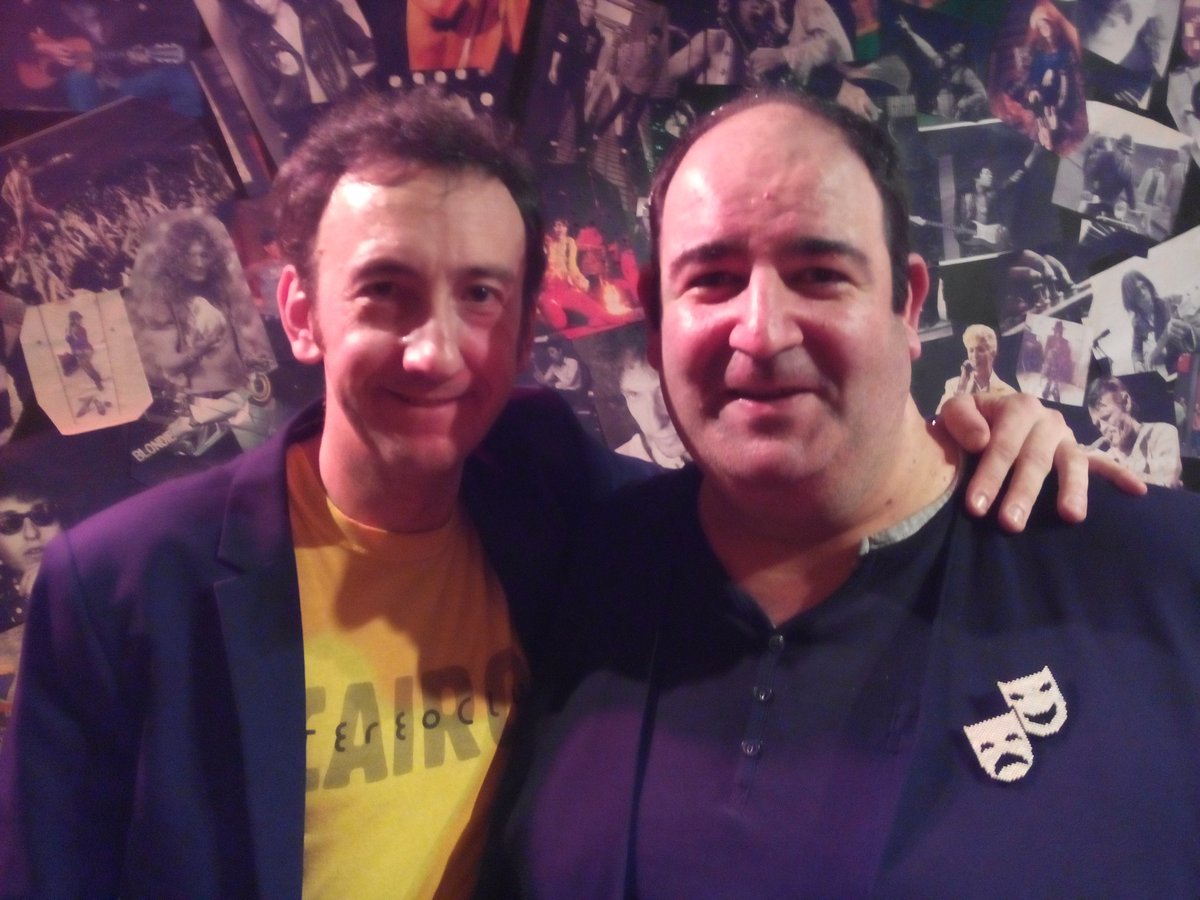 <a href="/Poltsiko/">Poltsiko Antzerkia</a> hoy también disfrutando fuerte en La Taberna! <a href="/IigoSalinero/">Iñigo Salinero</a> y Javier Merino ¡Gracias Egia!