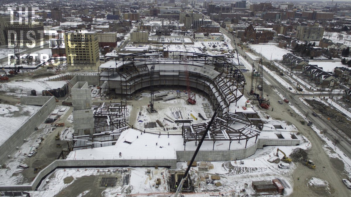 FanDuelSN_DET's tweet photo. Check out the progress! #DistrictDetroit https://t.co/yirR9e0Jx9