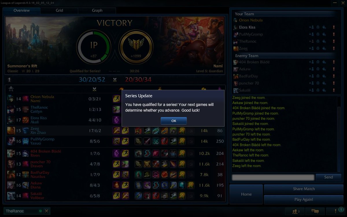 OnionNebula's tweet photo. Finally, Ranked is paying off. Superb support adc @TheRanoc #QualifiedforSeries #LoL #Gold https://t.co/cepkHmvpnk