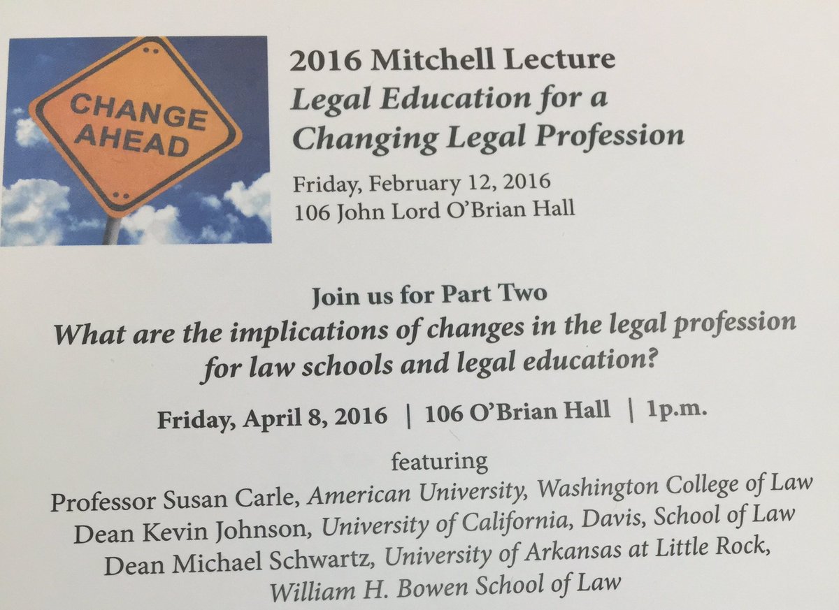 Here's a sneak peak of what's to come from #MitchellLecture Part 2 on April 8. Hope to see you there! #SUNYLaw