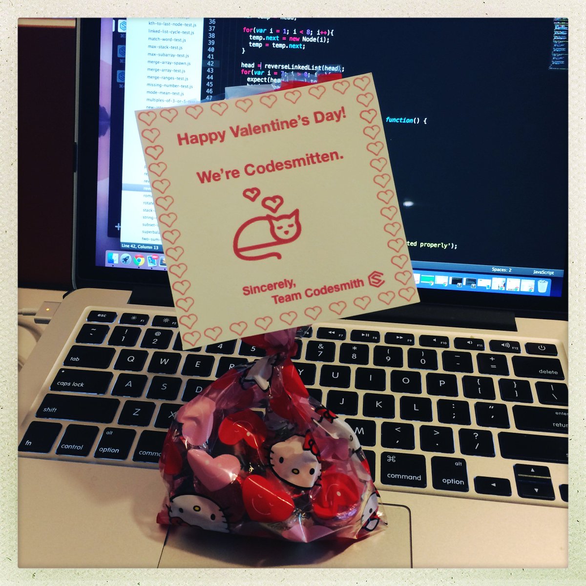 SusanTashiro's tweet photo. I <3 @codesmithio #Hipstamatic https://t.co/51lNxqGiMK