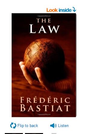 burniethompson's tweet image. It&apos;s the first book I recommend for any #LibertyLibrary! @MichelleWSC 

amazon.com/Law-Frederic-B…

#WhatsNotSeen